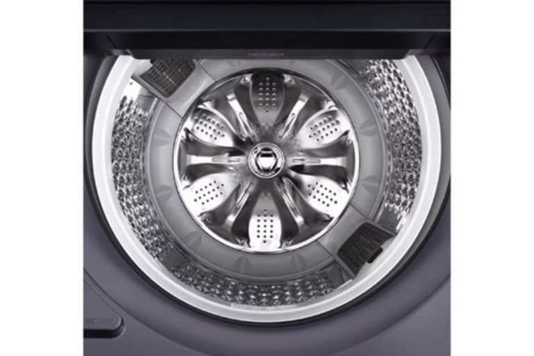 Pulsador de acero inoxidable de la lavadora LG