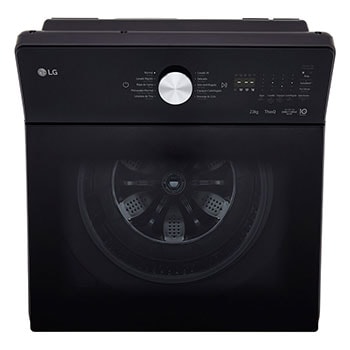 LG Lavarropas 12KG │ TurboDrum™ │ EasyUnload™ │ AIDD™, top view, WT12EGTX6, thumbnail 8