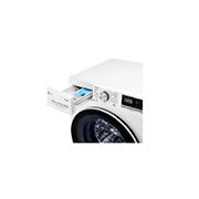 LG Lavarropas 12KG│AIDD™│Inverter Direct Drive™│Steam, Detergent port view, WM12WVC4S6, thumbnail 5
