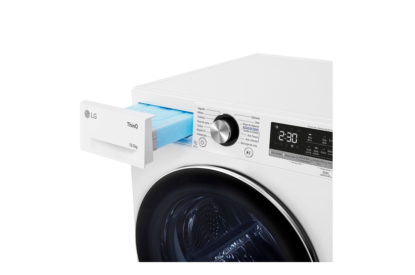 LG Secarropas 11KG│Dual Inverter Heat Pump™, detergent view, DF11WVC2S6, thumbnail 11