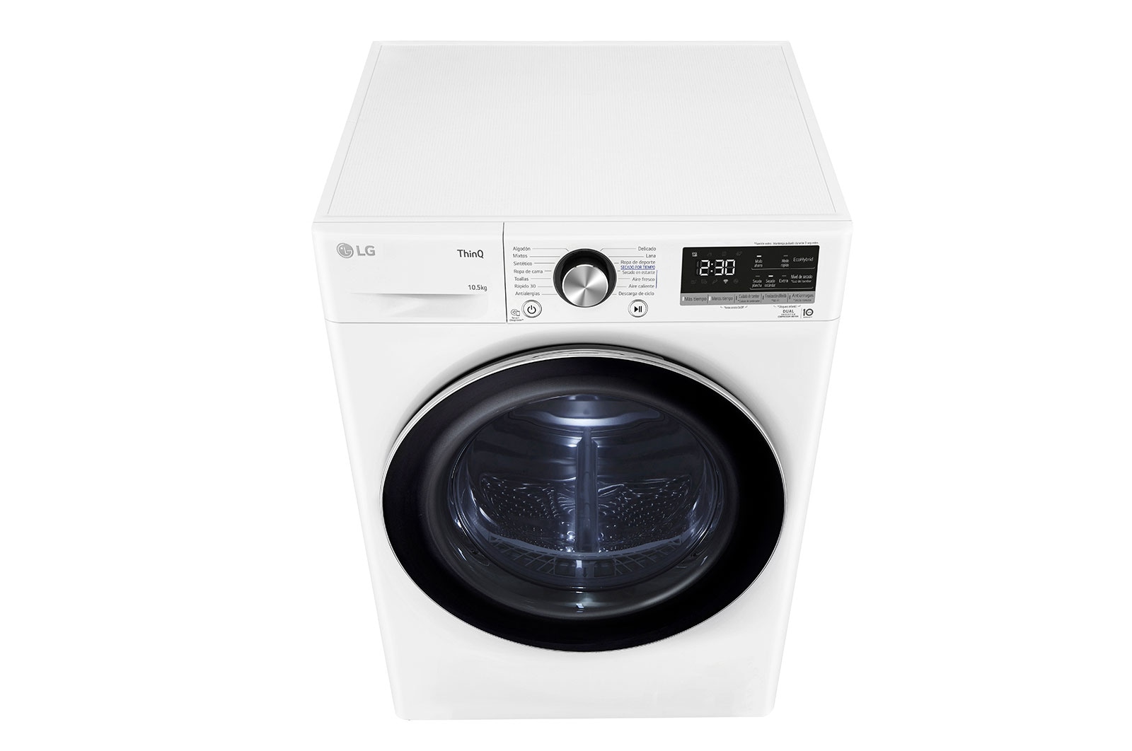 LG Secarropas 11KG│Dual Inverter Heat Pump™, side close view, DF11WVC2S6, thumbnail 4