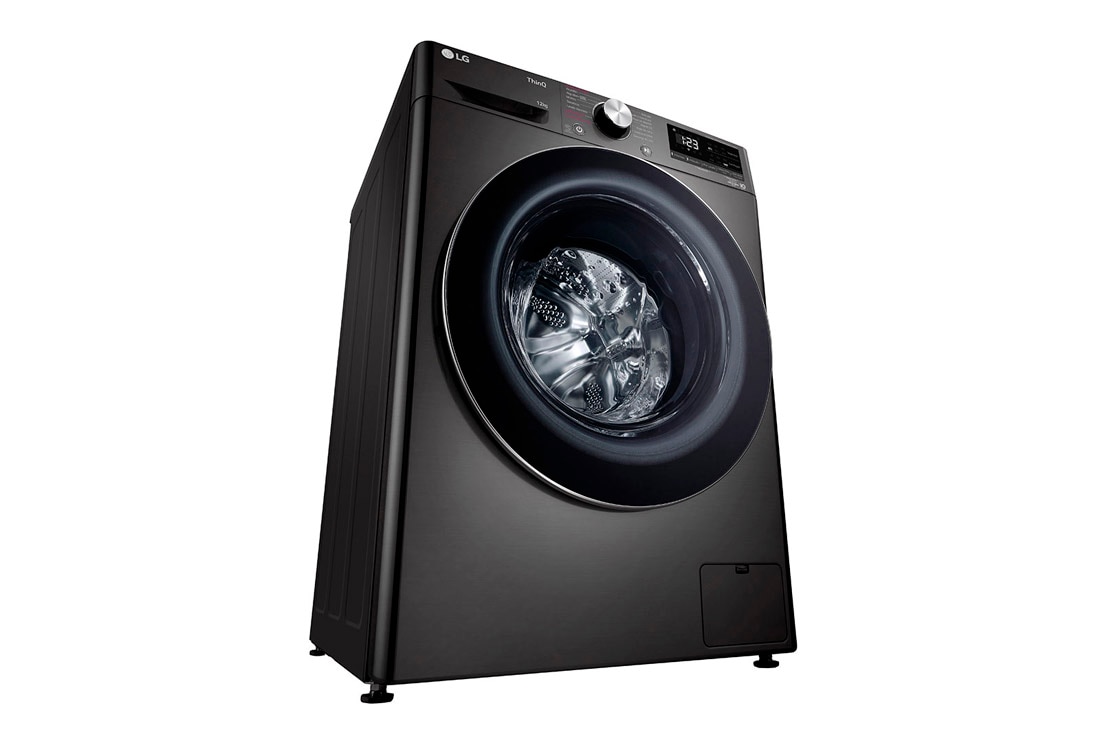 LG Lavasecarropas 12Kg/7 kg con AIDD™, Side view, WD12BVC4S6, thumbnail 10