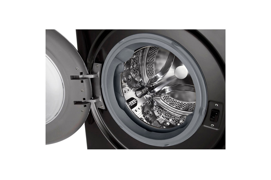 LG Lavarropas 12KG│AIDD™│Inverter Direct Drive™│Steam, Drum detail view, WM12BVC4S6, thumbnail 4