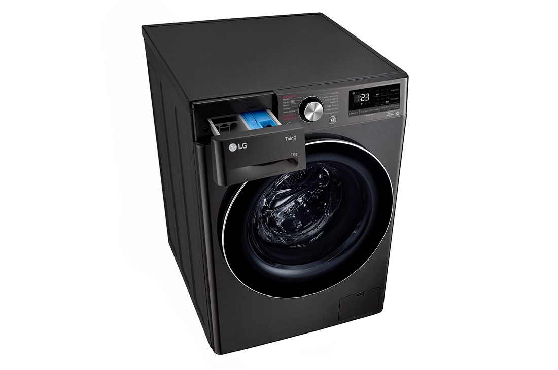 LG Lavarropas 12KG│AIDD™│Inverter Direct Drive™│Steam, Top view, WM12BVC4S6, thumbnail 9