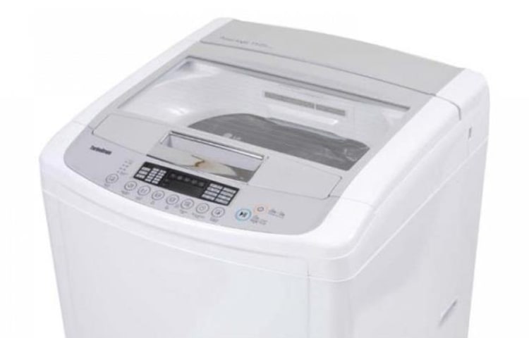 LG Capacidad de lavado de 7 kg reales, velocidad de centrifugado hasta 640 RPM, sistema de lavado TURBO DRUM, tapa de cristal templado, T7020TD, thumbnail 4