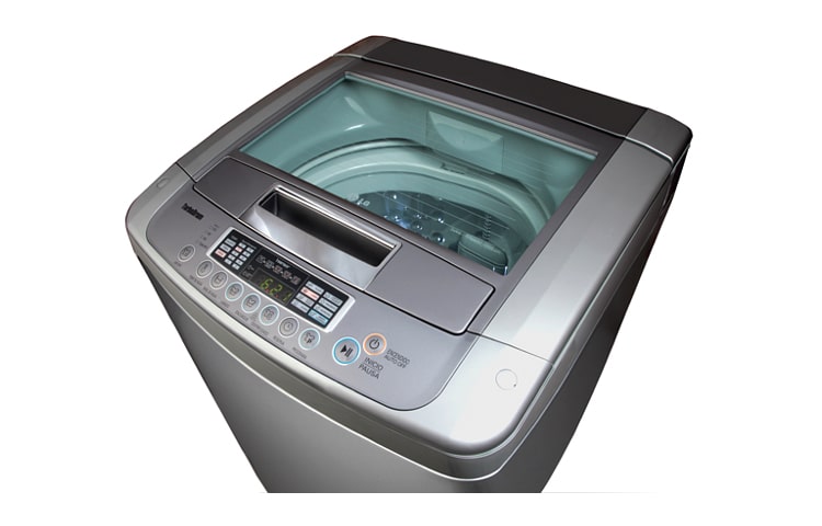 LG Capacidad de lavado de 8 kg reales, velocidad de centrifugado hasta 720 RPM, sistema de lavado TURBO DRUMM, iSensor, tapa de cristal templado, T8005TE, thumbnail 3