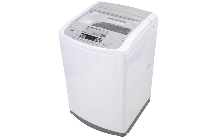 LG Capacidad de lavado de 5,5 kg reales, velocidad de centrifugado hasta 700 RPM, sistema de lavado TURBO DRUM, iSensor, tapa de cristal templado, T8010TE