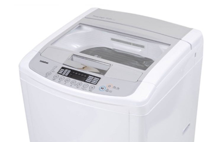 LG Capacidad de lavado de 5,5 kg reales, velocidad de centrifugado hasta 700 RPM, sistema de lavado TURBO DRUM, iSensor, tapa de cristal templado, T8010TE, thumbnail 4