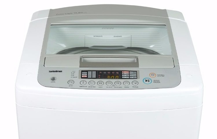 LG Capacidad de lavado de 8 kg reales, velocidad de centrifugado hasta 640 RPM, sistema de lavado TURBO DRUM, iSensor, tapa de cristal templado, T9010TE, thumbnail 3