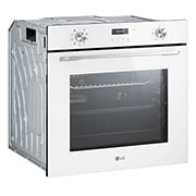 LG Horno empotrado de LG con 72 L de capacidad, Blanco, vista lateral de 30 grados, WSEZ7213W, thumbnail 5