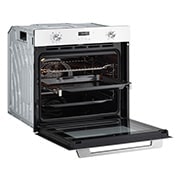 LG Horno empotrado de LG con 72 L de capacidad, Blanco, vista lateral de 90 grados, WSEZ7213W, thumbnail 6