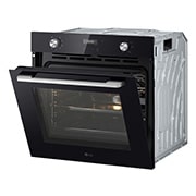 LG Horno empotrable LG WSEZD7213B | Capacidad 72 litros | 9 modos de cocción, Left slightly open view, WSEZD7213B, thumbnail 11