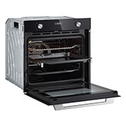 LG Horno empotrable LG WSEZD7213B | Capacidad 72 litros | 9 modos de cocción, Right open view, WSEZD7213B, thumbnail 6