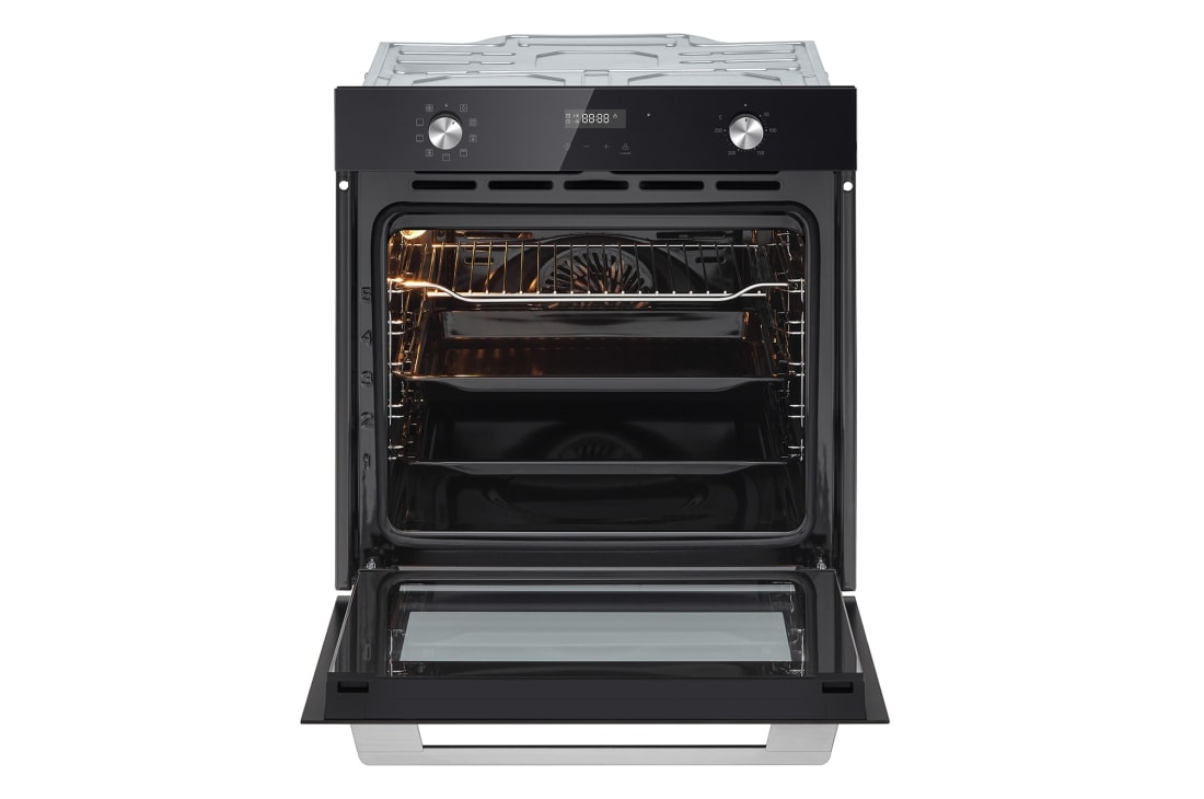 LG Horno empotrable LG WSEZD7213B | Capacidad 72 litros | 9 modos de cocción, Front open view, WSEZD7213B, thumbnail 3