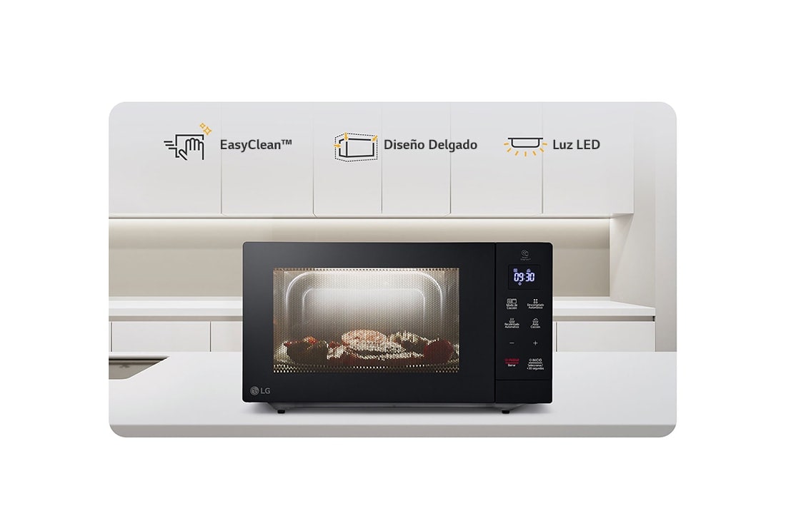 LG Horno Microondas NeoChef 30L│Grill │EasyClean™, Key Benefit Summary, MH7032JAS, thumbnail 3