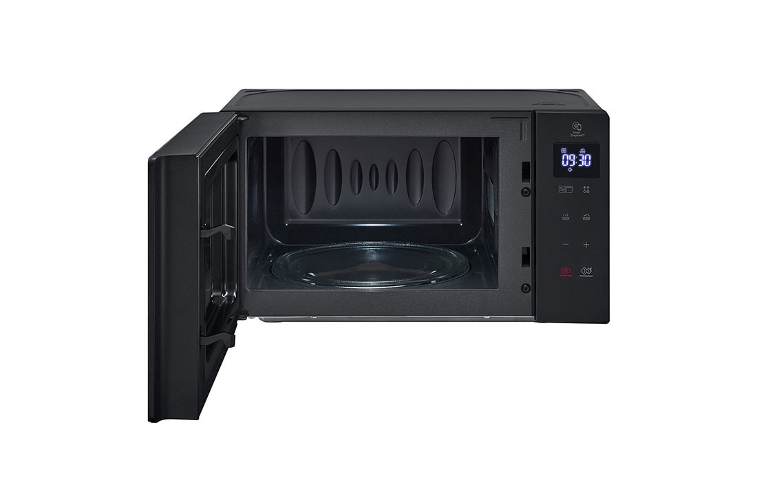 LG Horno Microondas NeoChef 20L|Grill|EasyClean™, Front view full door open, MH6032GAS, thumbnail 2