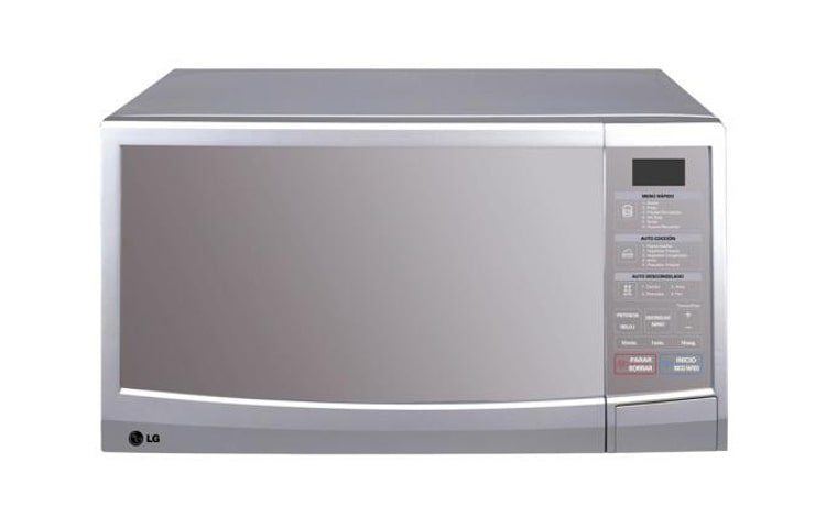 LG Microondas 23 litros, mando digital, diseño Mirror, MS2349S
