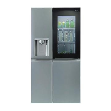 La imagen muestra un refrigerador