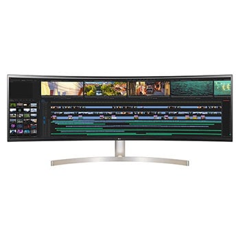 Monitor IPS UltraWide® Dual QHD de 49" 32:91