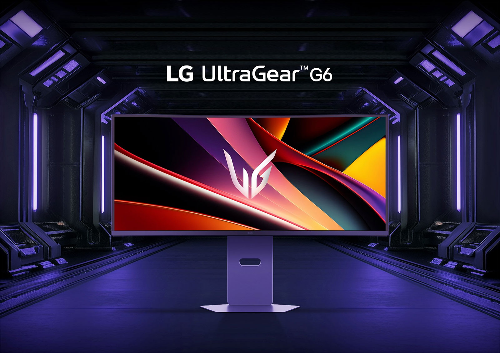 Logo UltraGear™ OLED GX6 con imagen del producto UltraGear™.