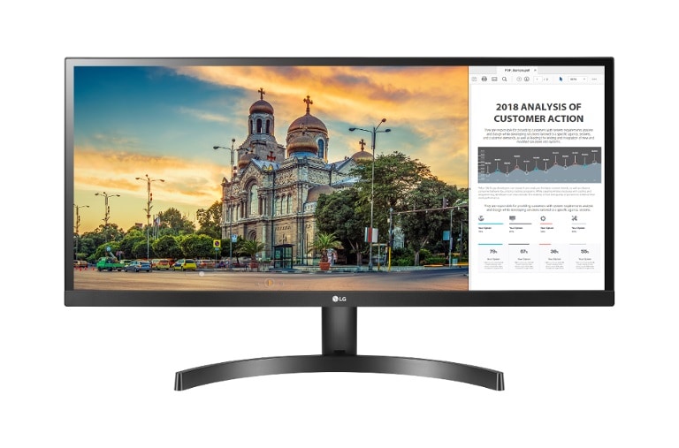 LG Monitor IPS UltraWide® de 29'' 21:9, 29WK500, thumbnail 1