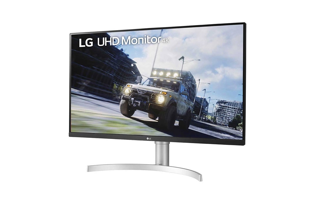 LG Monitor UHD 4K 32'' │AMD FreeSync │HDR10, Vista lateral de -15 grados, 32UN550-W, thumbnail 2