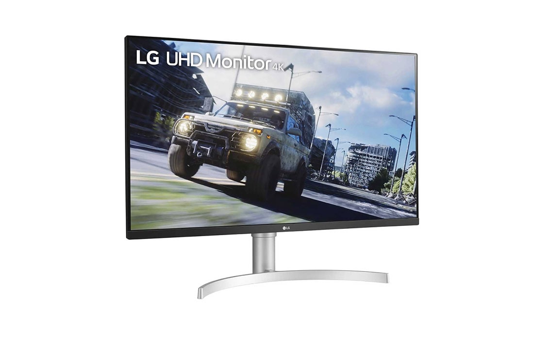 LG Monitor UHD 4K 32'' │AMD FreeSync │HDR10, Vista lateral de +15 grados, 32UN550-W, thumbnail 3