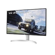 LG Monitor UHD 4K 32'' │AMD FreeSync │HDR10, Vista lateral de -15 grados, 32UN550-W, thumbnail 2