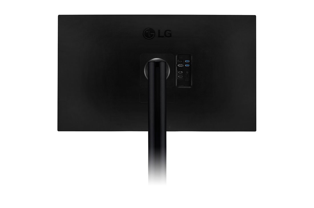 LG 32UN880-B - Monitor 4K UHD LG Ergo™ (Panel IPS: 3840 x 2160p, 16:9, 350cd/m², 1000:1, DCI-P3 >95%, 60Hz, 5ms); diag. 80cm; entradas: HDMI x2, DP x1, USB-A x2, USB-C x1 (P.D. 60W); altavoces 5W ; marcos ultrafinos, G, Brazo del monitor de vista lateral trasera estirado en el centro, 32UN880-B, thumbnail 13