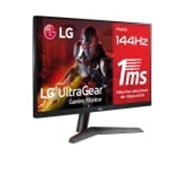 LG Monitor Gaming LG UltraGear (Panel IPS: 1920x1080p, 16:9, 300 cd/m², 1000:1, 144Hz, 1ms); DPx1, HDMIx2; AMD Freesync Premium; Regulable en inclinación ; HDR10., 24GN600-B, thumbnail 4