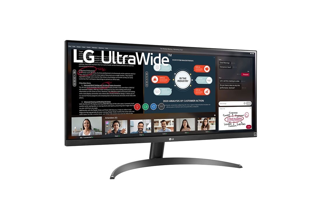 LG Monitor UltraWide™ Full HD 29'' IPS con AMD FreeSync™, 29WP500-B, 29WP500-B, thumbnail 3