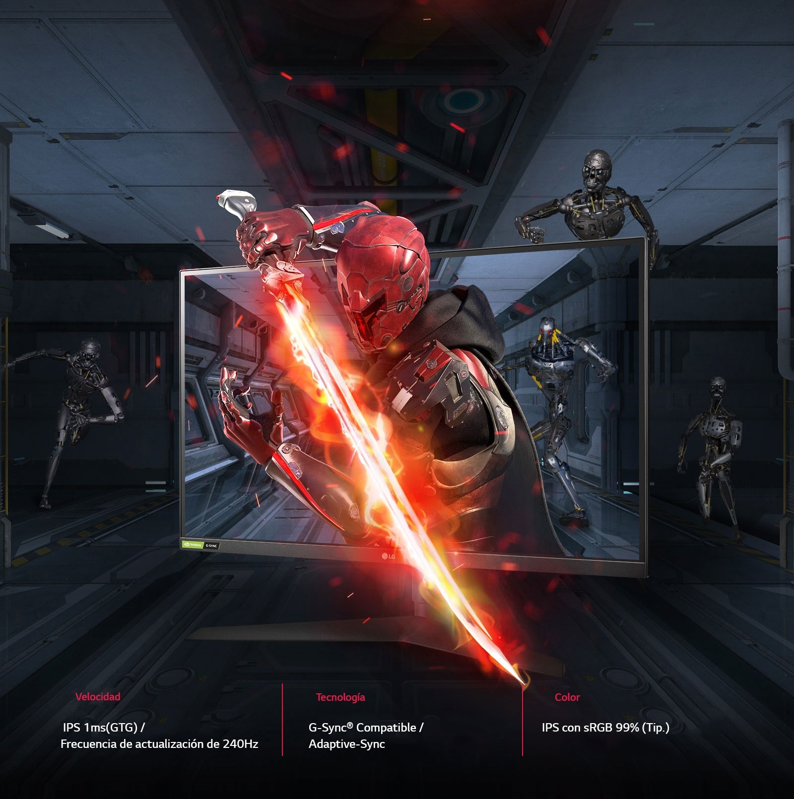 Cambia la historia con LG UltraGear.