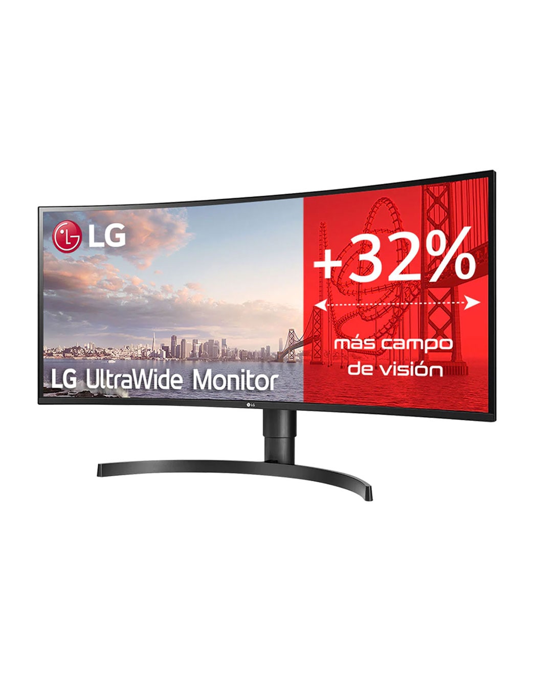 LG UltraWide Monitor 34WL85C 本体 LG 34WL85C-B 34 Inch 21:9 UltraWide™ QHD IPS Curved Monitor