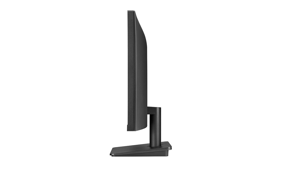 LG 24MP400-B - Monitor LG IPS (1920x1080p, 250 cd/m², 1000:1, NTSC 72%); diag. 60,4cm; entradas: D-Sub x1, HDMI x1; diseño virtualmente sin bordes., Vista lateral, 24MP400-B, thumbnail 5