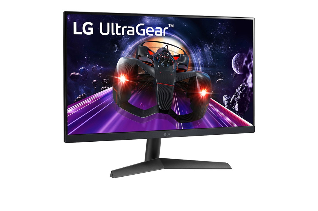 LG Monitor para juegos UltraGear™ Full HD IPS 1 ms (GtG) de 23.8'', Vista lateral de - 15 grados, 24GN60R-B, thumbnail 3