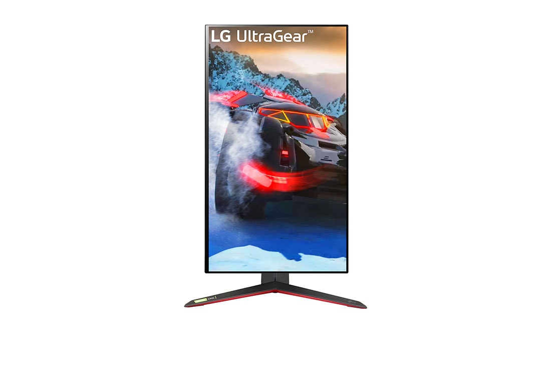 LG  LG 27GP950-B - Monitor Gaming LG UltraGear (Panel NanoIPS: 3840x2160, 400nit, 1000:1, DCI-P3>98%, 1ms); diag. 68,47cm; entr.: HDMI 2.1 x2, DPx1, USB-Ax3; AMD Freesync G-Sync Compatible, vista lateral con la altura del monitor desplazándose hacia abajo, 27GP950-B, thumbnail 13