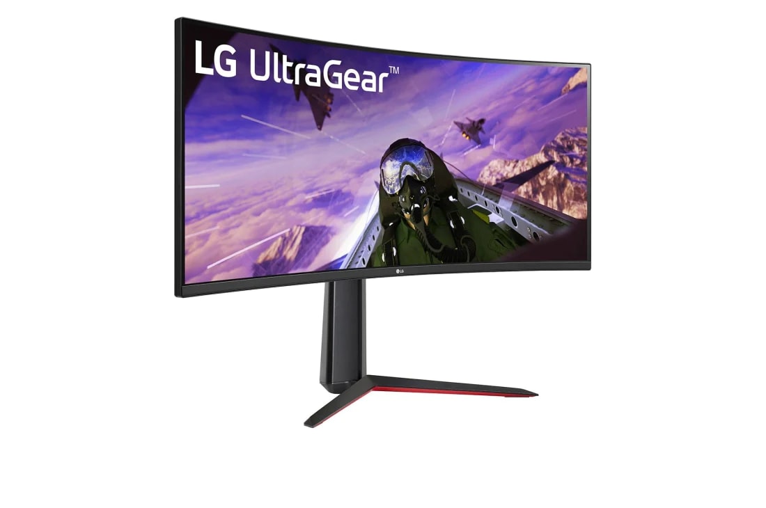 LG Monitor Gamer UltraGear 34'' │ Curvo │ WQHD 160 Hz, Vista en Perspectiva, 34GP63A-B, thumbnail 4