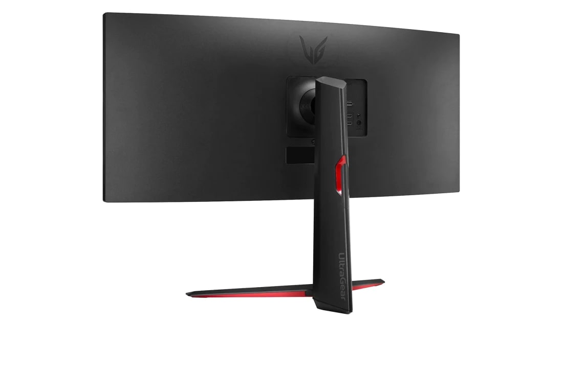 LG Monitor Gamer UltraGear 34'' │ Curvo │ WQHD 160 Hz, Vista trasera en Perspectiva, 34GP63A-B, thumbnail 7
