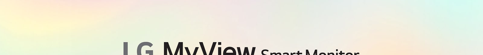 LG Smart Monitor.