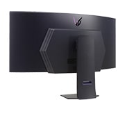 LG Monitor Gamer UltraGear 45'' │ Curvo │OLED │0,03 MS, Visning bagfra i perspektiv med lyset slukket, 45GS95QE-B, thumbnail 9