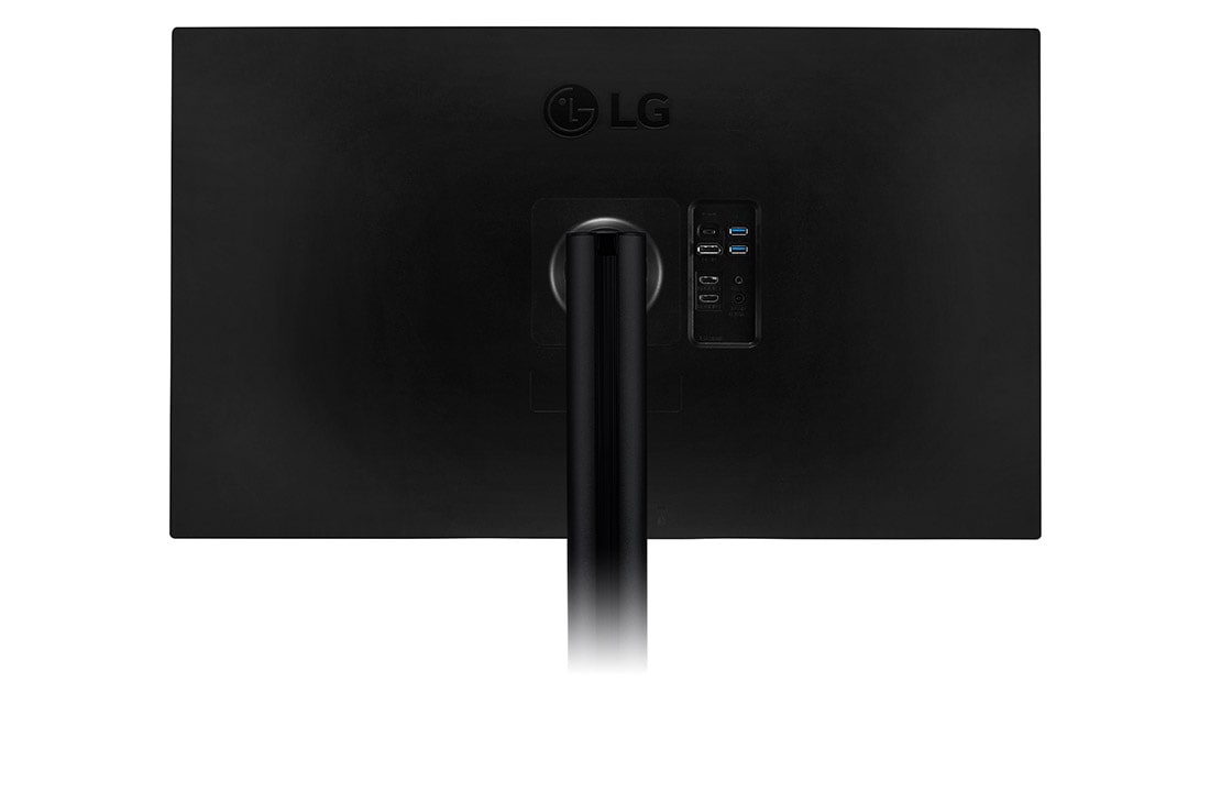 LG Monitor UltraFine 32'' │ UHD 4K │ Soporte Ergo, Rear Side View Monitor Arm Stretched On The Center, 32UN880K-B, thumbnail 13