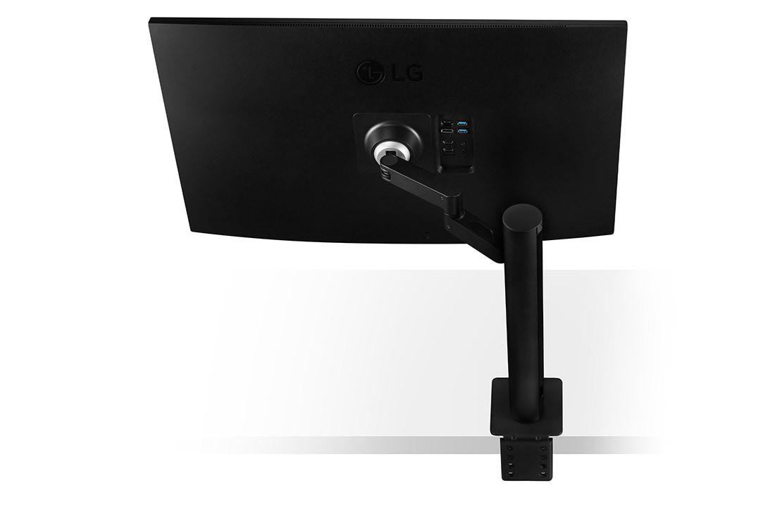 LG Monitor UltraFine 32'' │ UHD 4K │ Soporte Ergo, Rear Side View Monitor Arm On The Right, 32UN880K-B, thumbnail 14