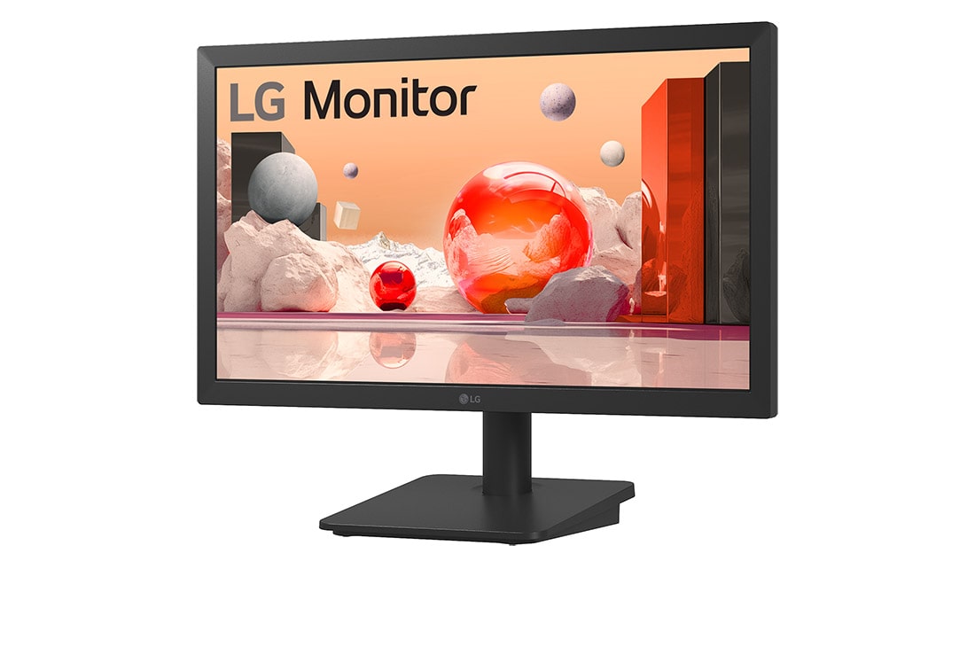 LG Monitor 19.5'' │ Diseño Ergonometrico │ Modo Lector, -15 degree front view, 20U401A-B, thumbnail 2