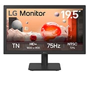 LG Monitor 19.5'' │ Diseño Ergonometrico │ Modo Lector, front view, 20U401A-B, thumbnail 1