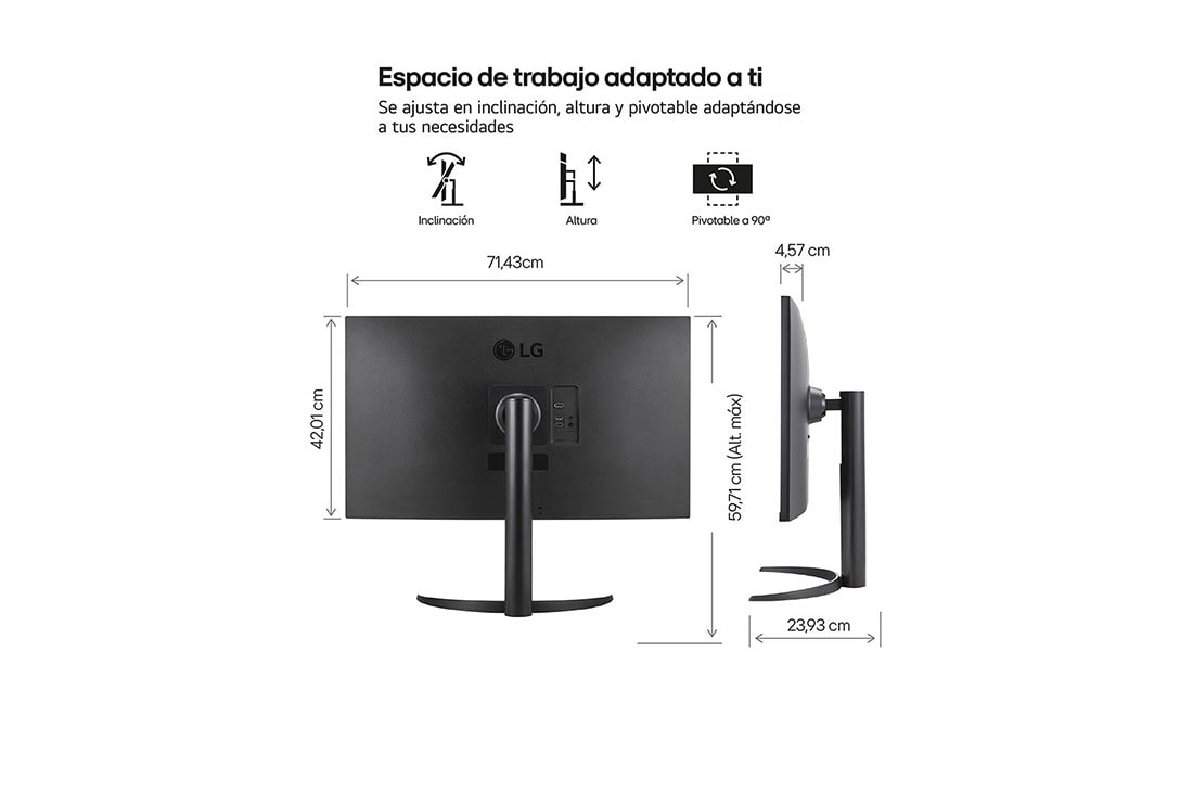 LG Monitor UltraFine 32'' │ UHD 4K │ HDR10, Life-style image, 32ur550k-b, thumbnail 9