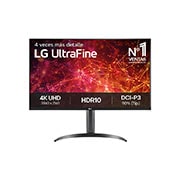 LG Monitor UltraFine 32'' │ UHD 4K │ HDR10, front view, 32ur550k-b, thumbnail 1