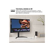 LG Monitor UltraFine 32'' │ UHD 4K │ HDR10, Life-style image, 32ur550k-b, thumbnail 3