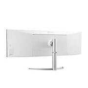 LG Monitor UltraWide 49'' │ Curvo │ Nano IPS, vista de perspectiva trasera, 49WQ95C-W, thumbnail 7