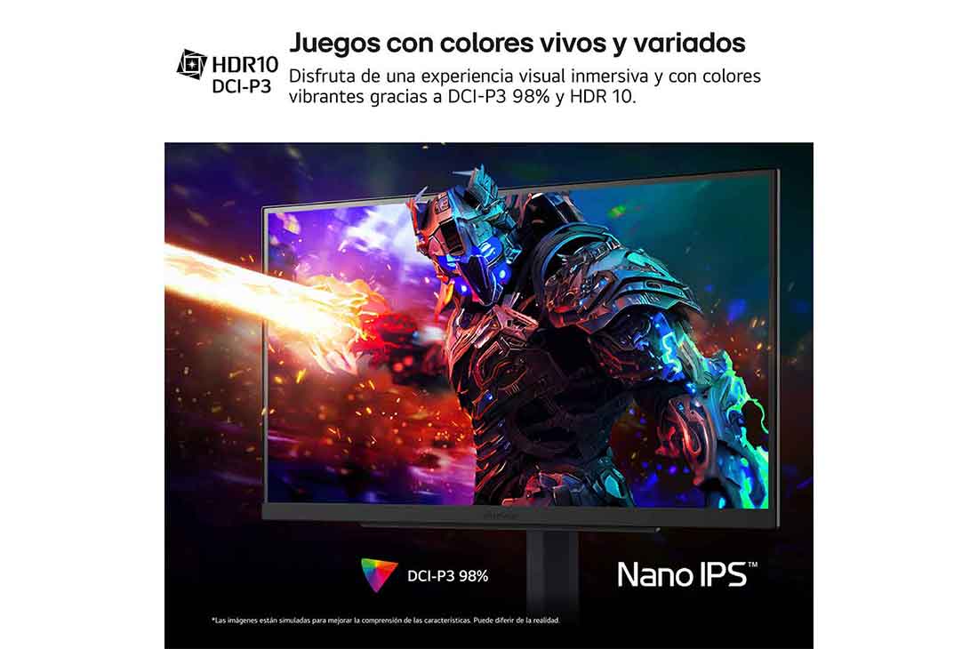 LG Monitor Gamer UltraGear 32'' │ QHD 180Hz │ 1 MS, perspective view, 32GS85Q-B, thumbnail 4