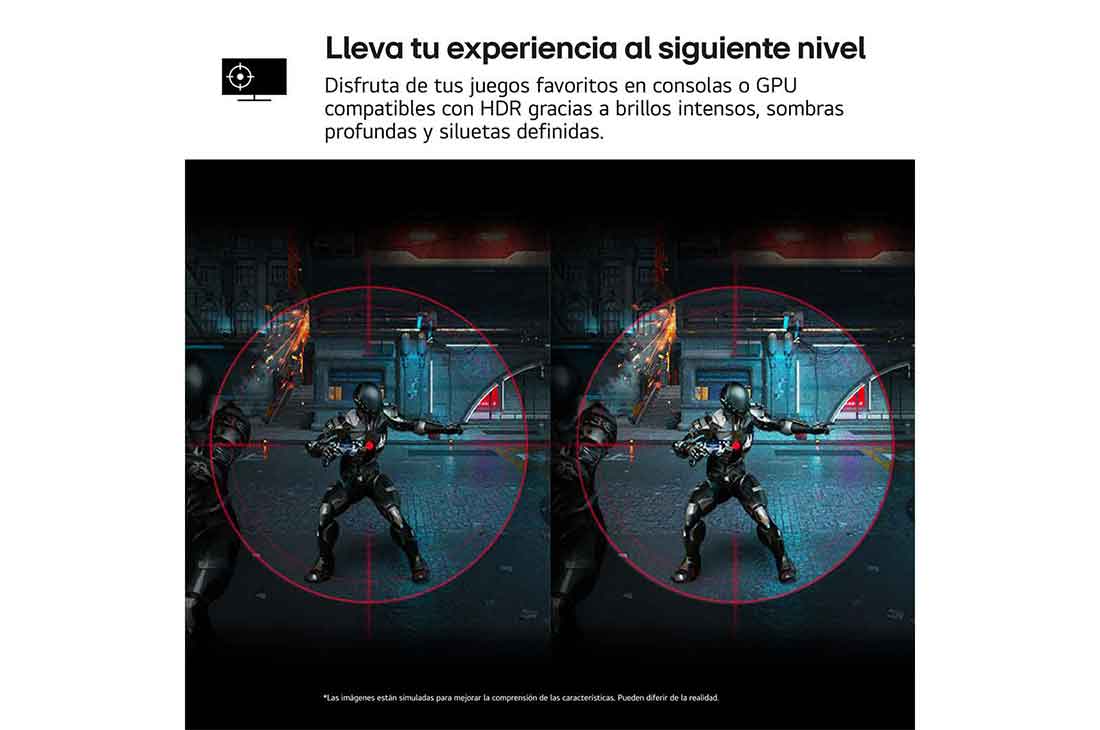 LG Monitor Gamer UltraGear 32'' │ QHD 180Hz │ 1 MS, rear view, 32GS85Q-B, thumbnail 6